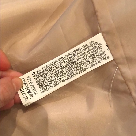 NWOT Beige Light Jacket - Picture 7 of 7